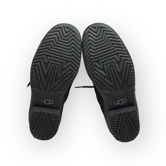 UGG Australia ✪ Azaria Waterproof Biker Boots ✪ Black Leather ✪ Size 8 8.5 39 ✪ - Picture 11 of 16